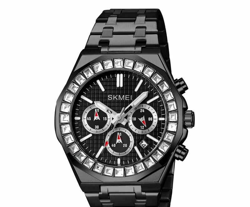 Наручные часы skmei 2380bksi black/silver