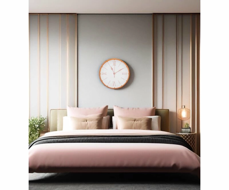 Настенные часы la minor 9608 золото