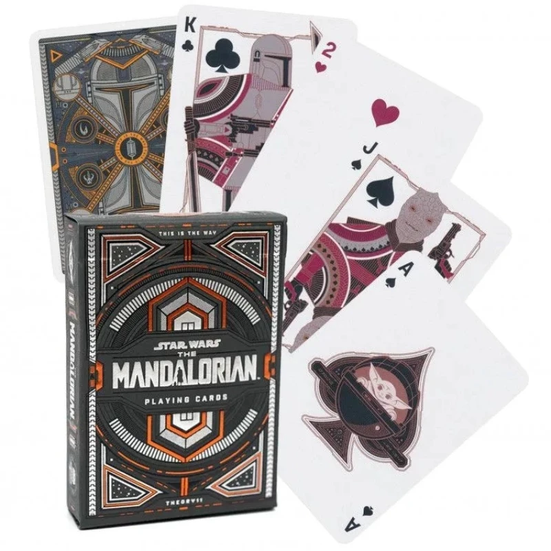 Карты "Theory11 Mandalorian V2 Stars Wars playing cards"
