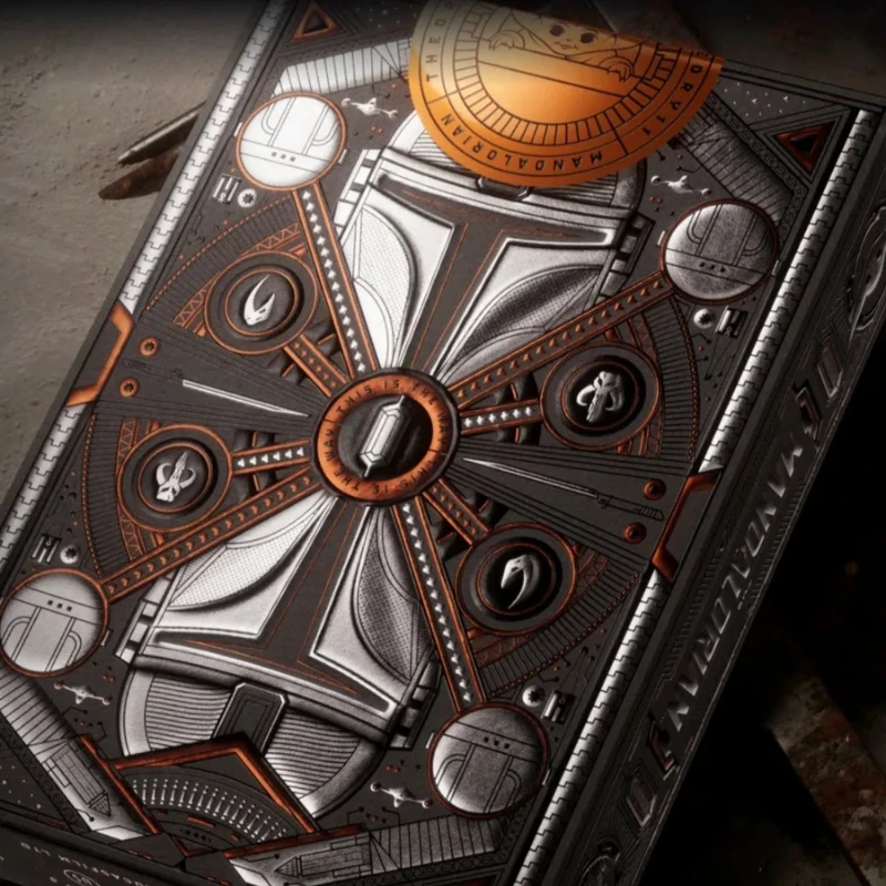 Карты "Theory11 Mandalorian V2 Stars Wars playing cards"