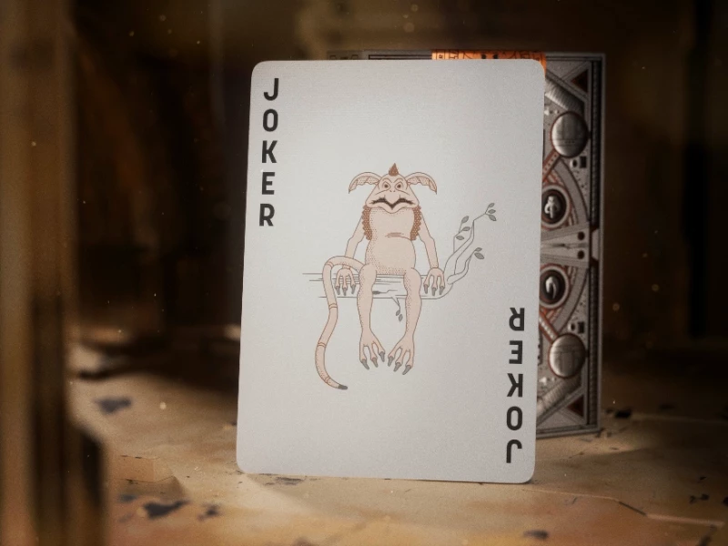 Карты "Theory11 Mandalorian V2 Stars Wars playing cards"