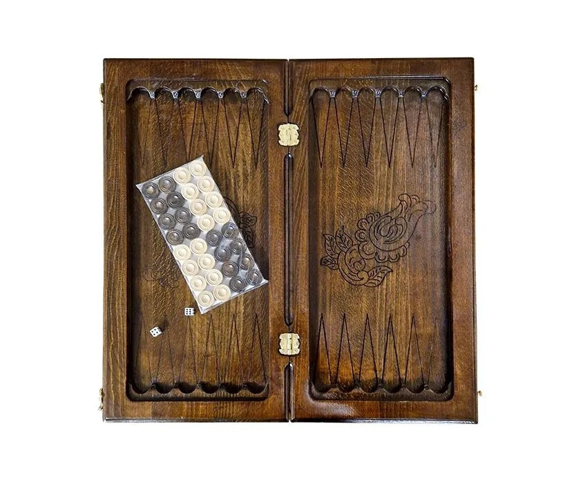 Нарды резные "Сияние 4",50 Ustyan