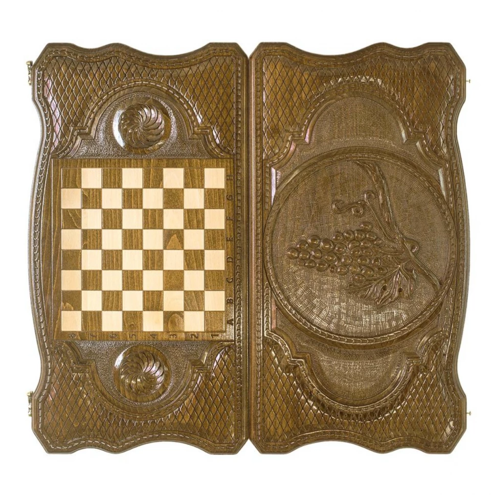 Нарды резные "Виноградная лоза", 60 Simonyan