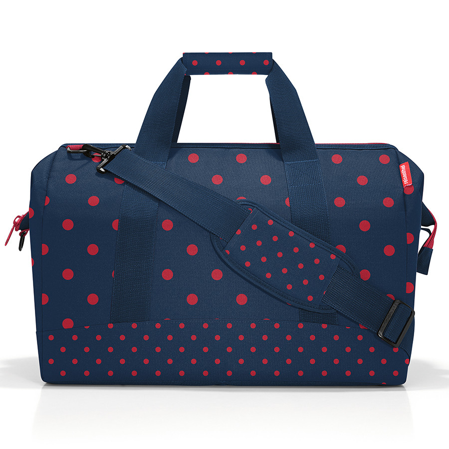 Сумка allrounder l mixed dots red
