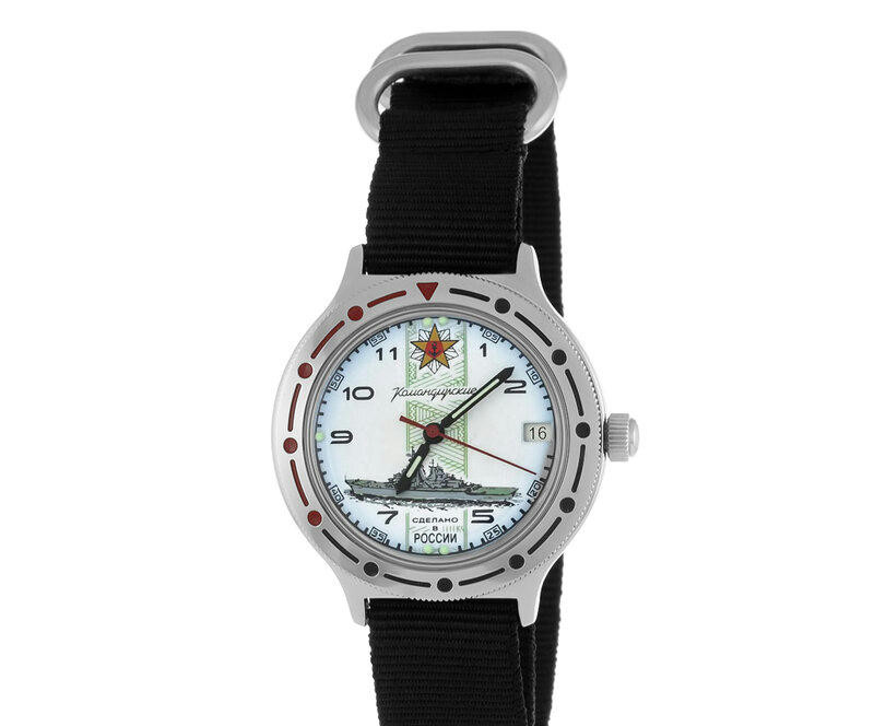 Наручные часы ВОСТОК 2416 (921428) ремень текстиль