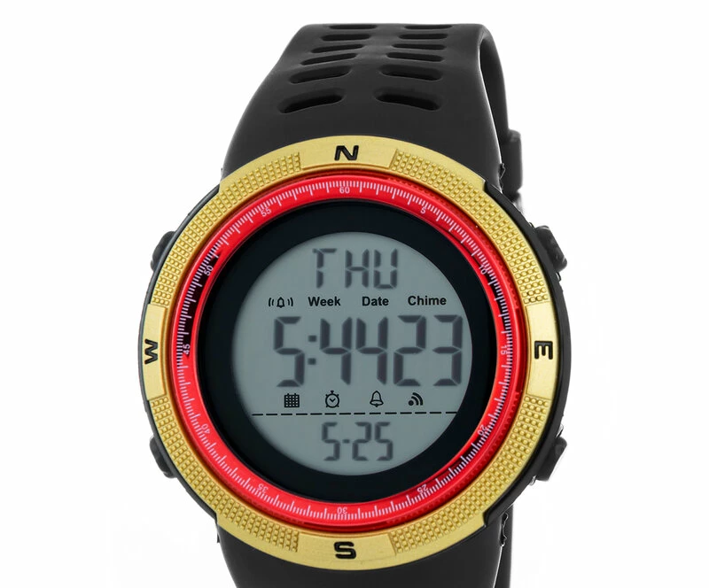 Наручные часы skmei 1251gdrdwt gold/red-white