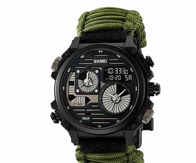 Наручные часы skmei 2202nag amry green-nylon