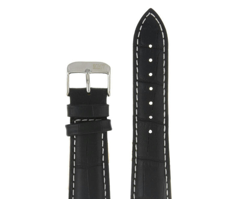 Ремешки "kmv" s-29, 22 р-р, чер. с бел. ст, l