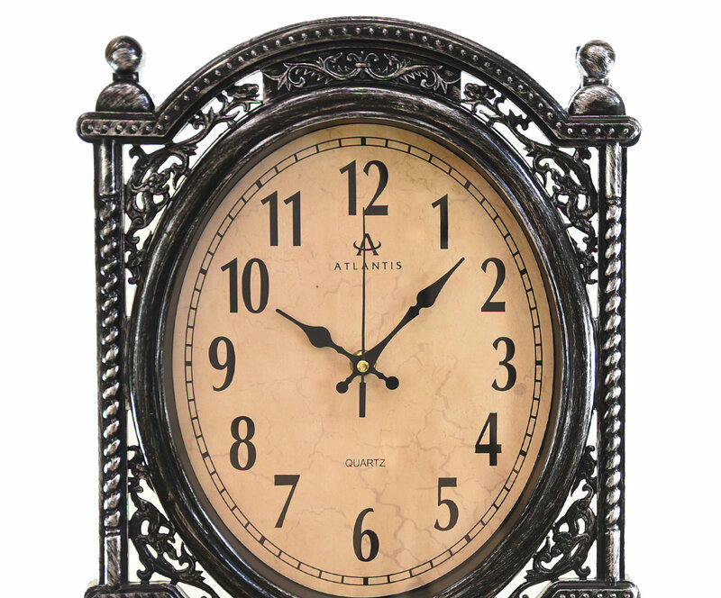 Настенные часы atlantis tld-35192 silver