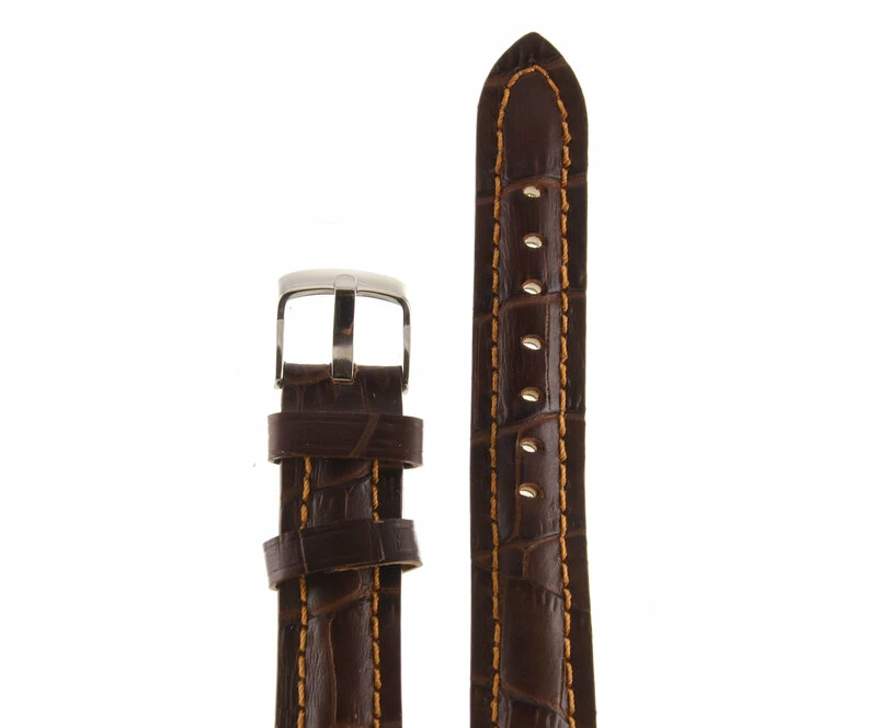 Ремешки velengton 18 темн кор croco с оранж стр. сер заст