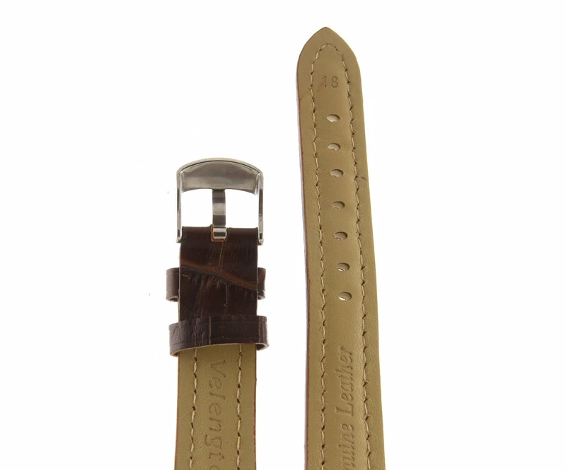 Ремешки velengton 18 темн кор croco с оранж стр. сер заст