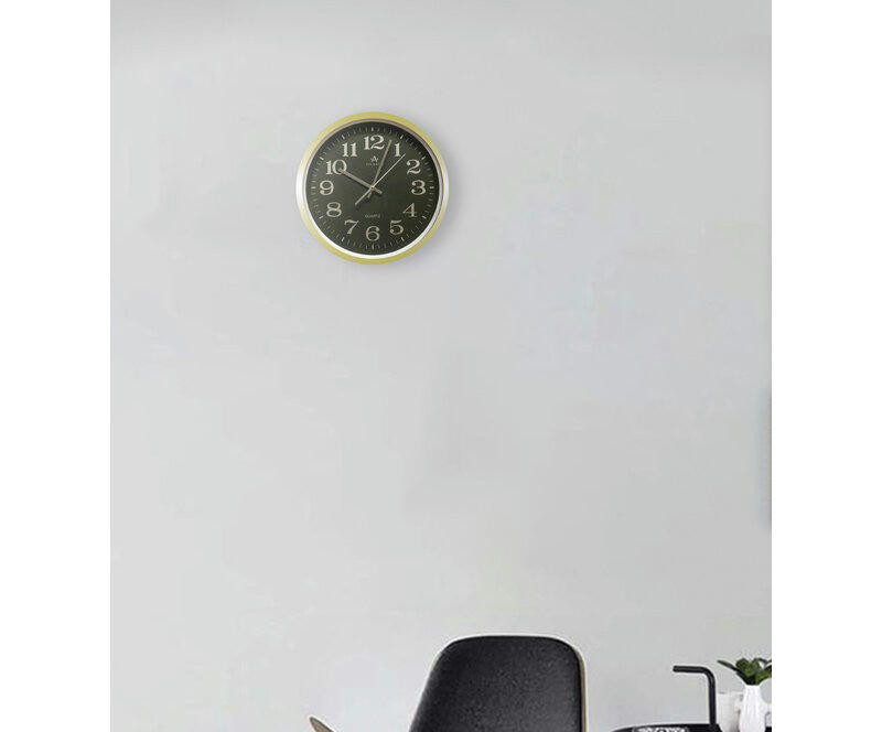 Настенные часы atlantis d614a5-b gold