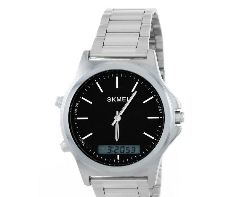 Наручные часы skmei 2120sibk silver-black