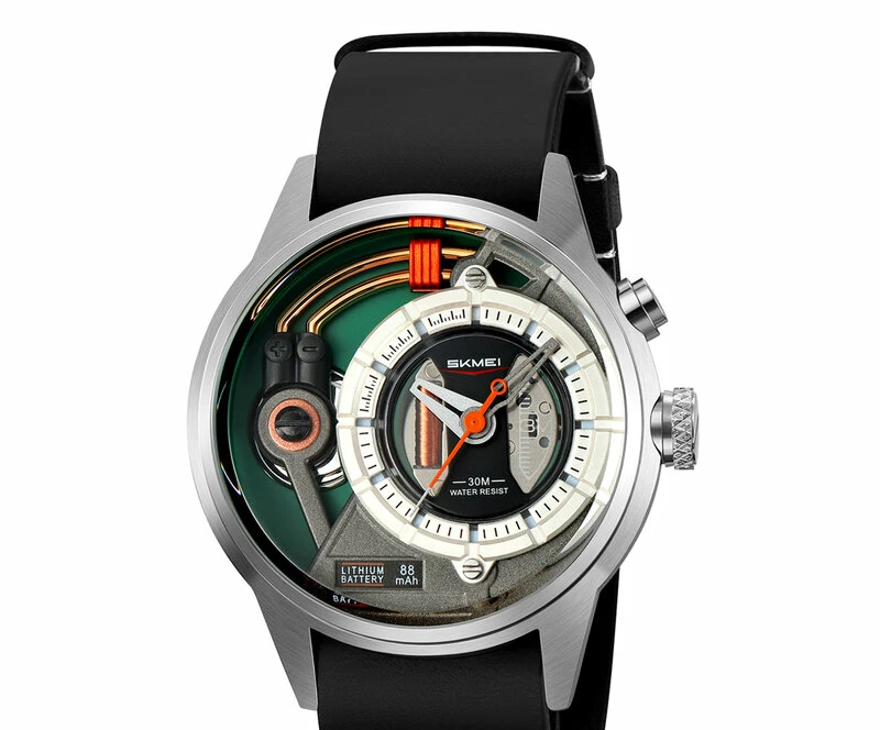 Наручные часы skmei 2333sibk silver/black