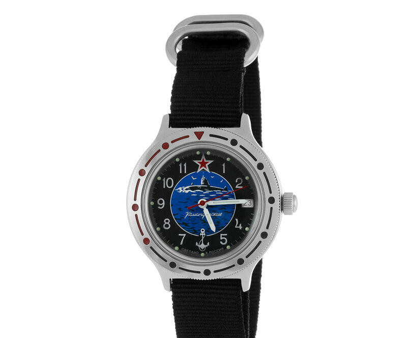 Наручные часы ВОСТОК 2416 (921163) ремень текстиль