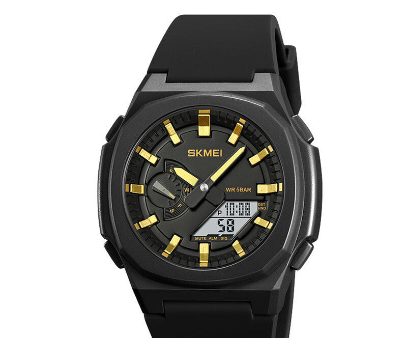 Skmei 2091bkgdwt black/gold-white
