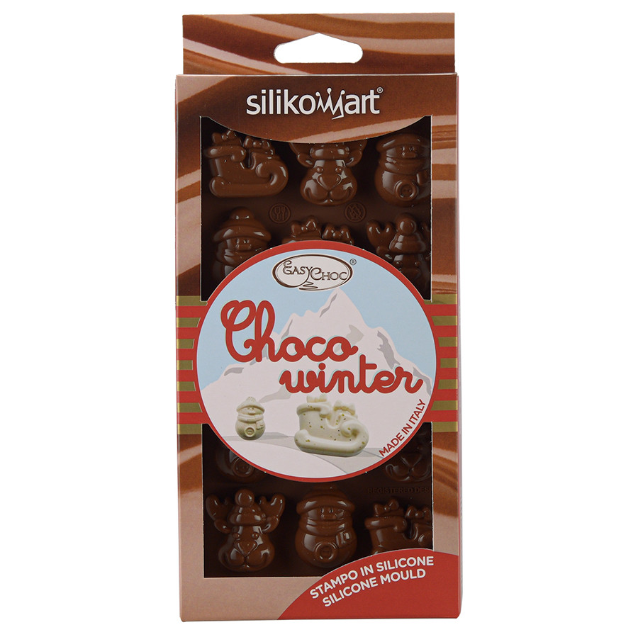 Форма для приготовления конфет choco winter силиконовая