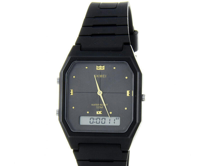 Наручные часы skmei 1604bkbk black/black