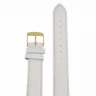 Ремешки maknamara 18 мм бел зол заст МР-18102