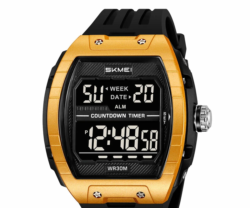 Наручные часы skmei 2421bkgd black/gold