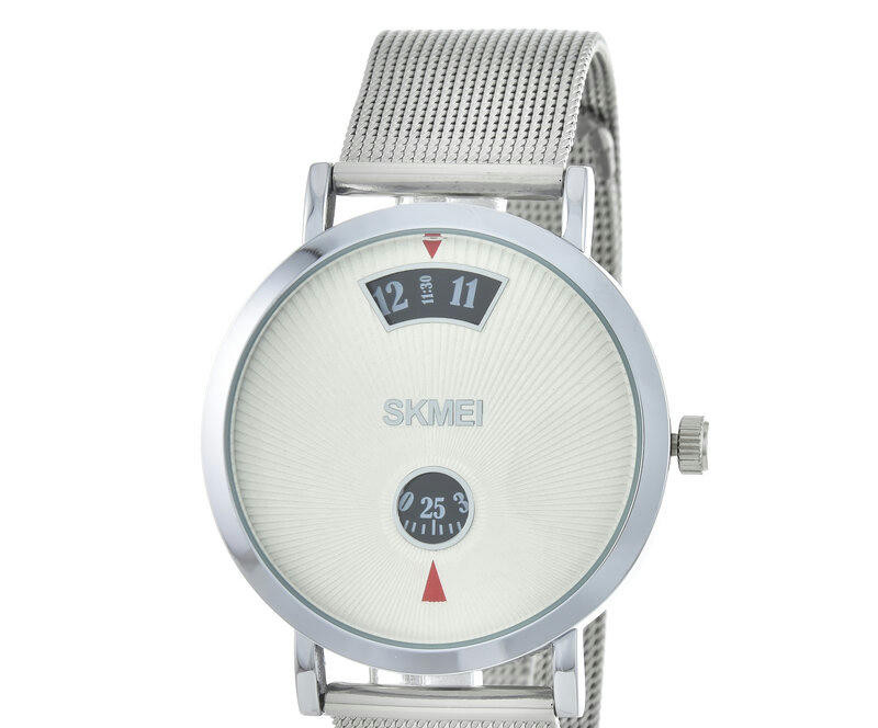 Наручные часы skmei 1489ssi silver steel belt
