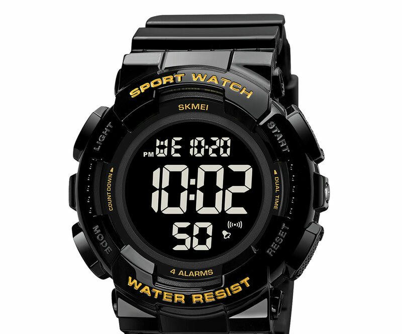 Наручные часы skmei 2081bkgdbk black/gold-black