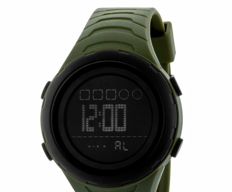 Наручные часы skmei 1674agbk army green/black(abs ring)