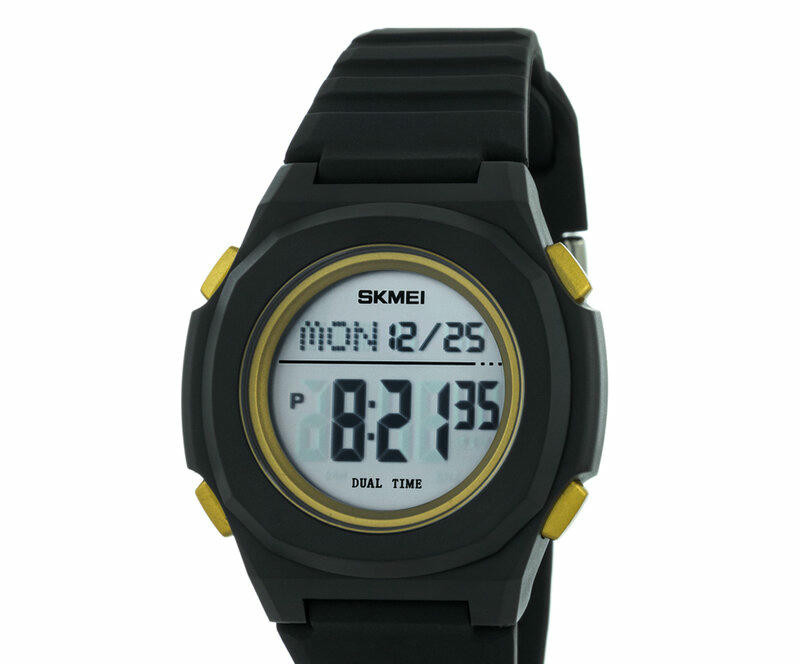 Наручные часы skmei 2023bkgdwt black gold/white
