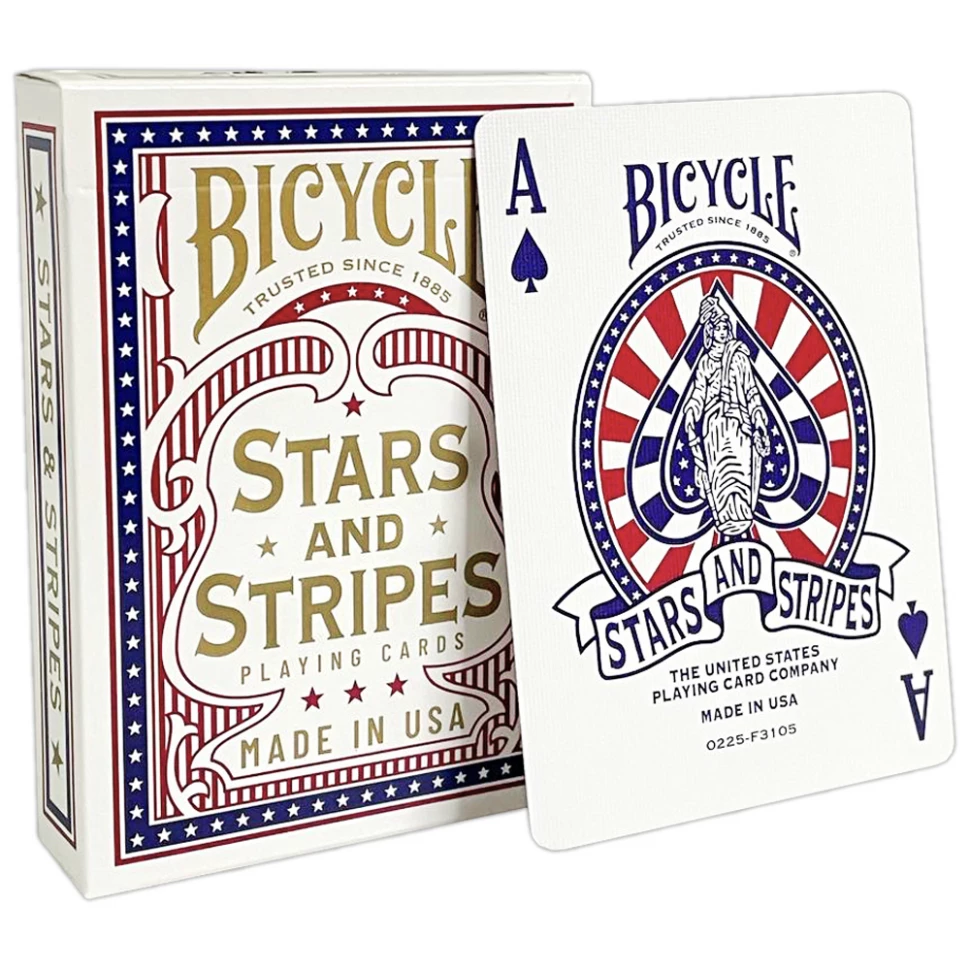 Карты "Bicycle Stars and Stripes Playing Cards"