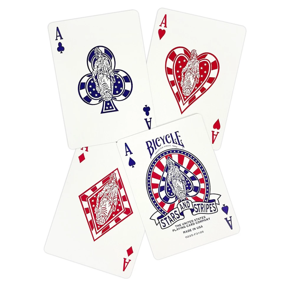 Карты "Bicycle Stars and Stripes Playing Cards"