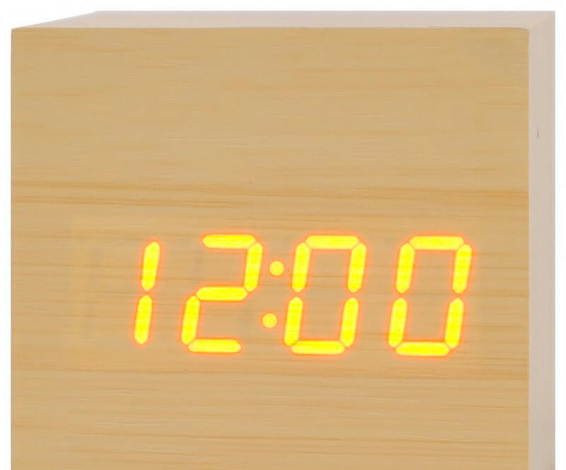 VST869-1 крас.цифры (светло-коричневый)+USB кабель (без адаптера)