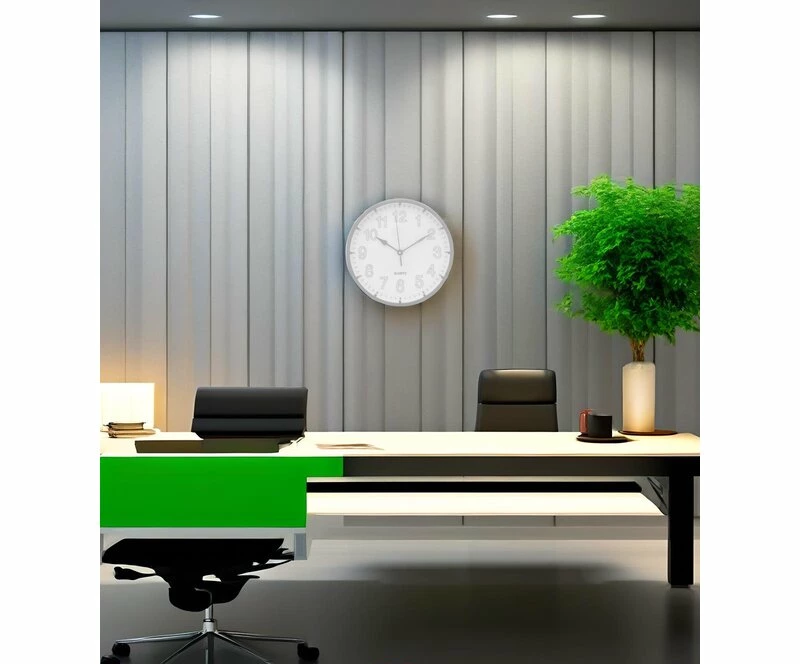 Настенные часы la minor 9605 серебро