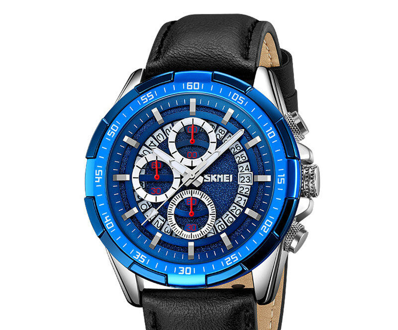 Наручные часы skmei 9312sibu silver-blue