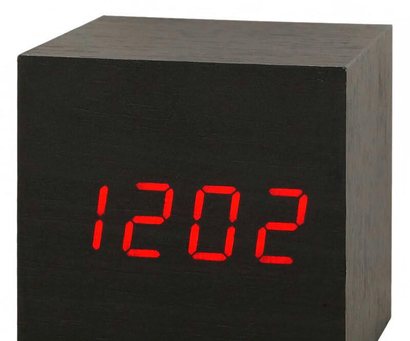 Сетевые часы vst869-1 крас.цифры (черный)+usb кабель (без адаптера)