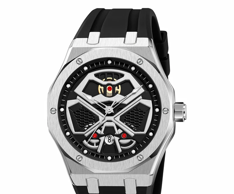 Наручные часы skmei 9362sibk silver/black