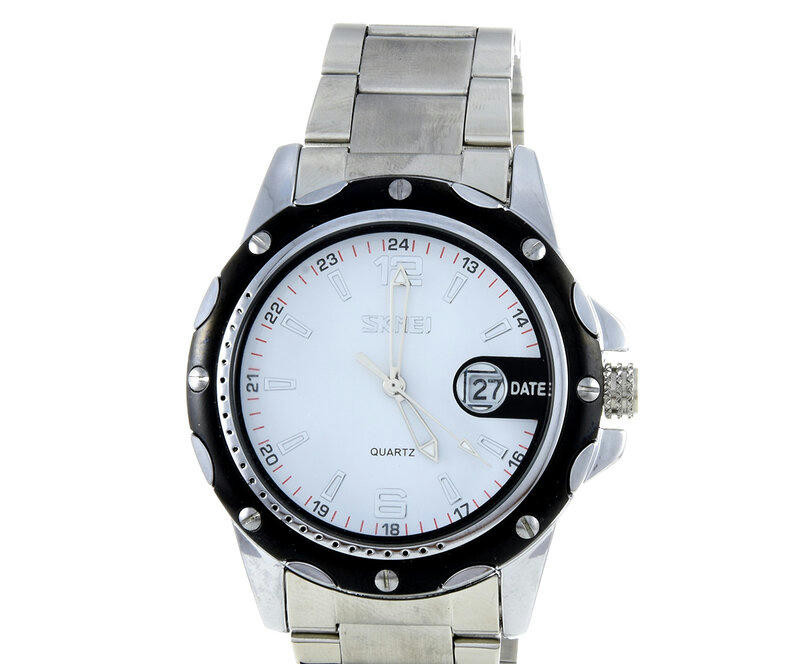 Наручные часы skmei 0992swt white stainless steel