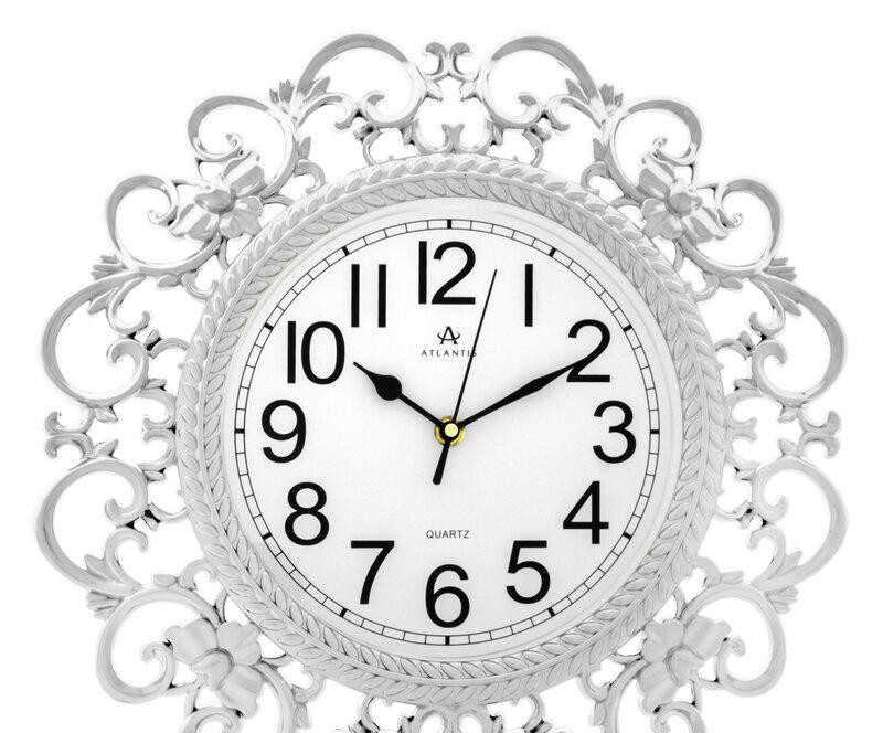 Настенные часы atlantis tld-3670 silver