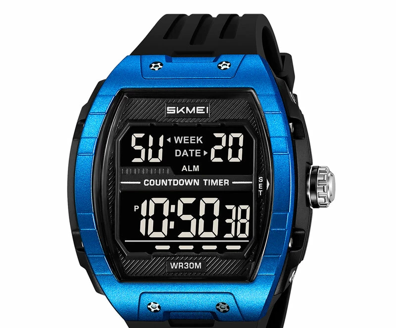 Наручные часы skmei 2421bkbu black/blue