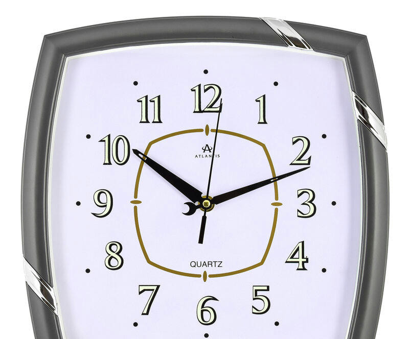 Настенные часы atlantis tld-6212 gray