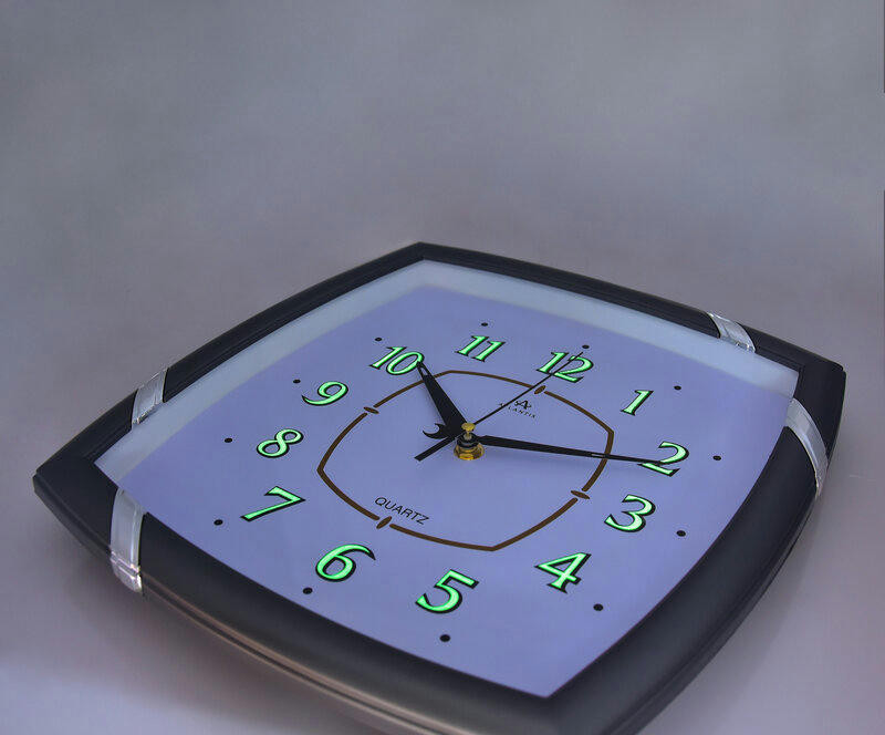 Настенные часы atlantis tld-6212 gray