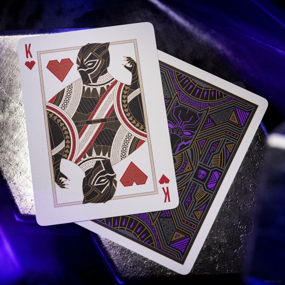 Карты "Theory11 Black Panther Playing Cards"