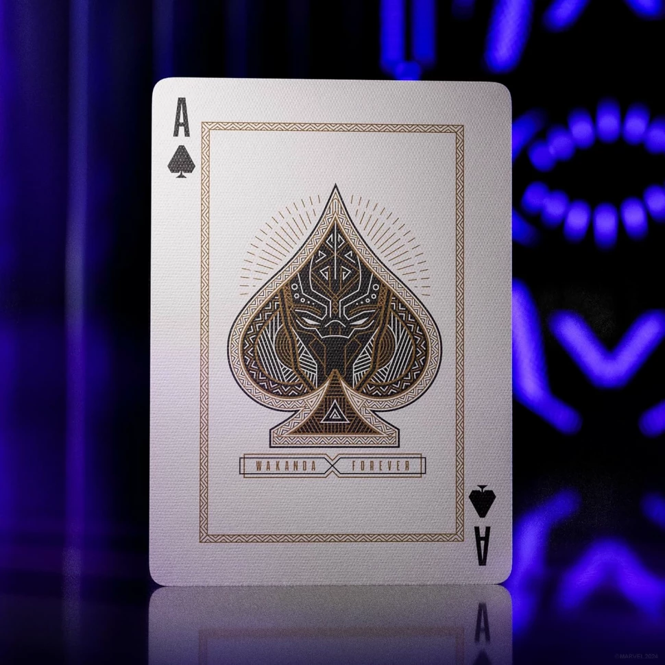 Карты "Theory11 Black Panther Playing Cards"