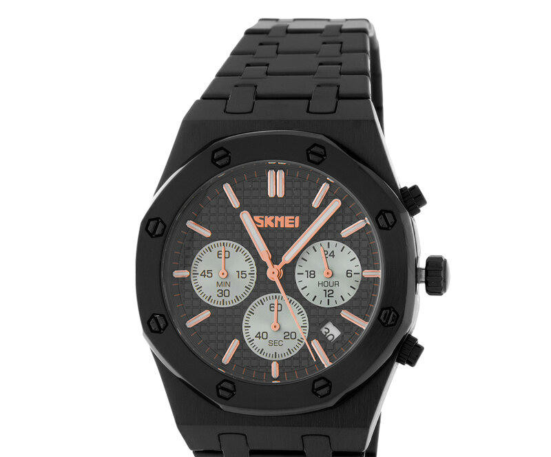 Наручные часы skmei 9296bkbk black/black