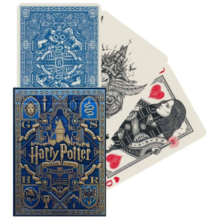 Карты "Theory11 Harry Potter Deck - Blue (Raven Claw)"