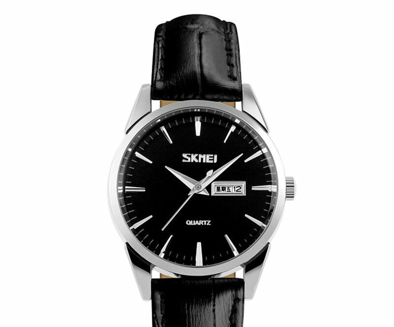 Наручные часы skmei 9073sibk-s silver/black (lady)