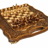 Шахматы + Нарды резные Арарат 2 40, Haleyan