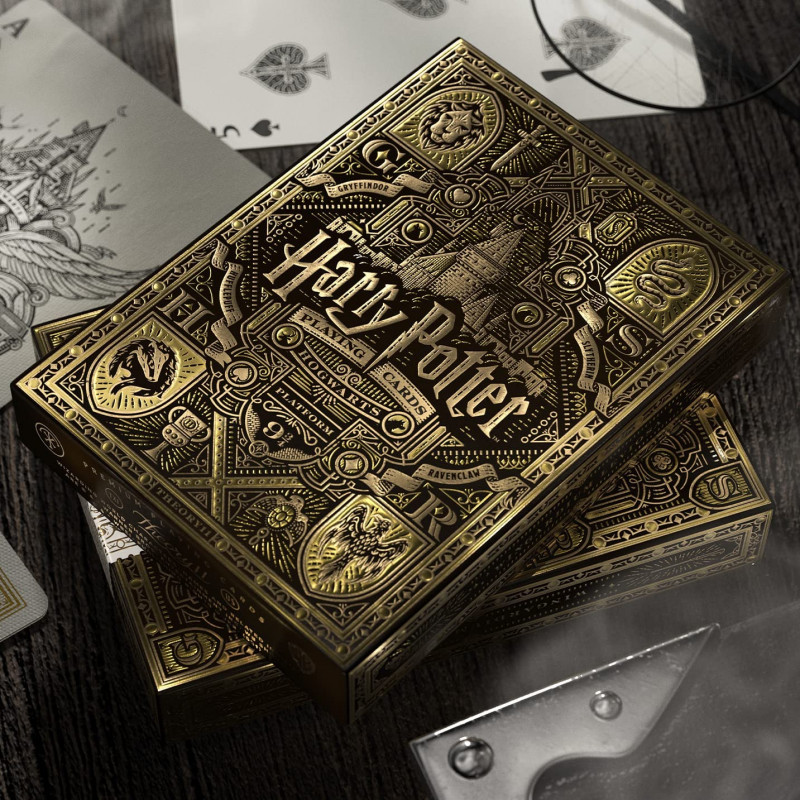 Карты "Theory11 Harry Potter Deck - Yellow (Hufflepuff)"