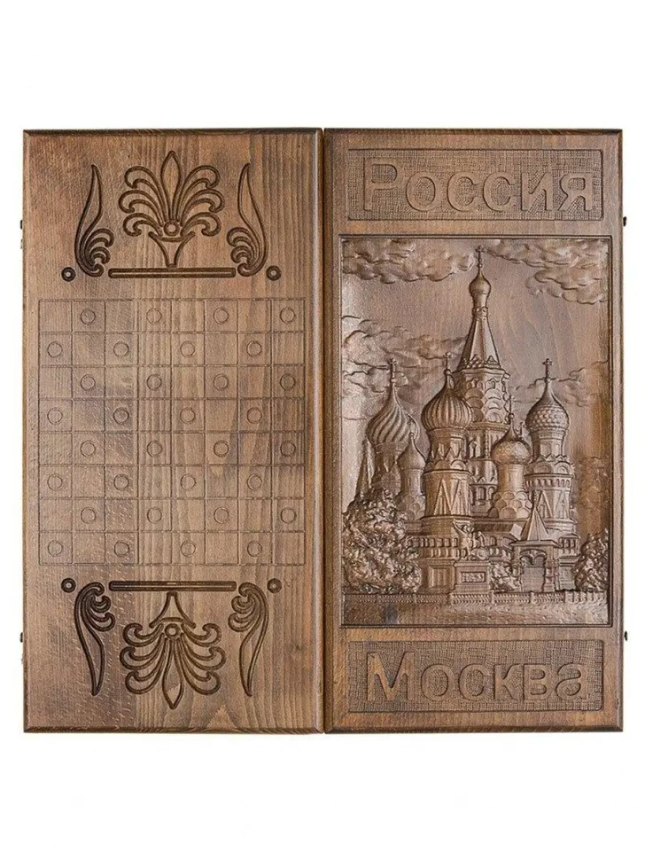 Нарды резные "Москва", Ustyan