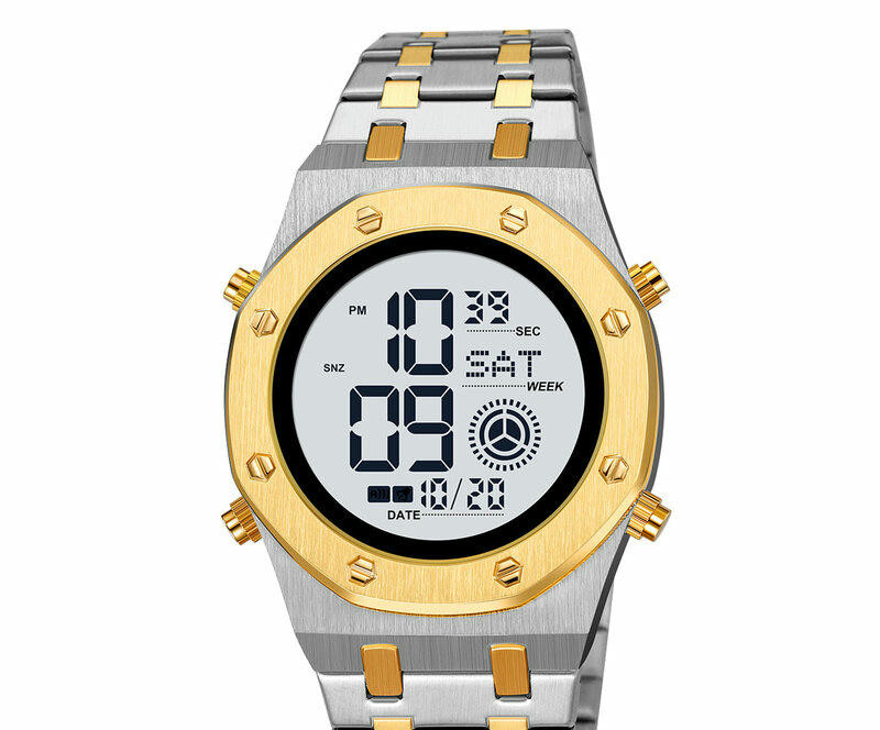 Наручные часы skmei 2073tgdwt silver/gold-white