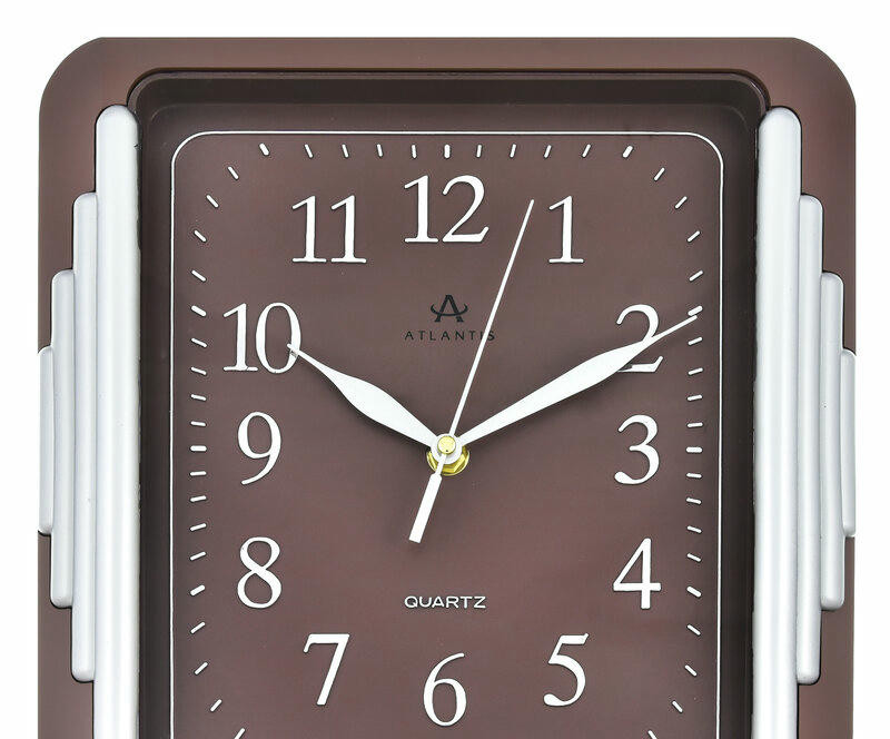 Настенные часы atlantis tld-6099 light brown